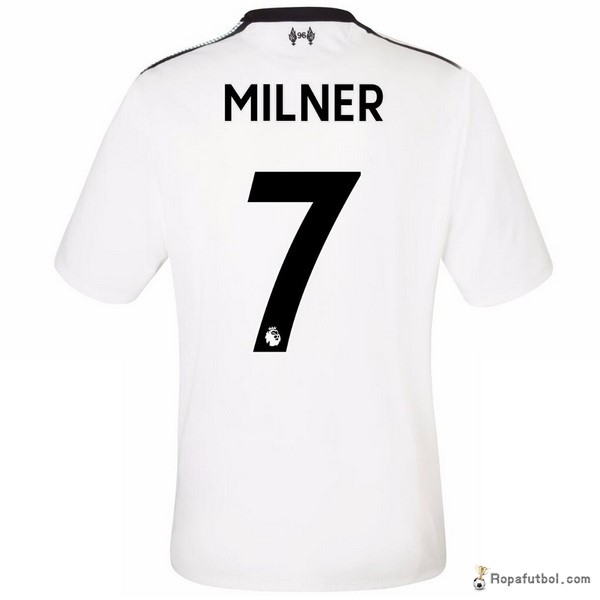Camiseta Liverpool Replica Segunda Ropa Milner 2017/18